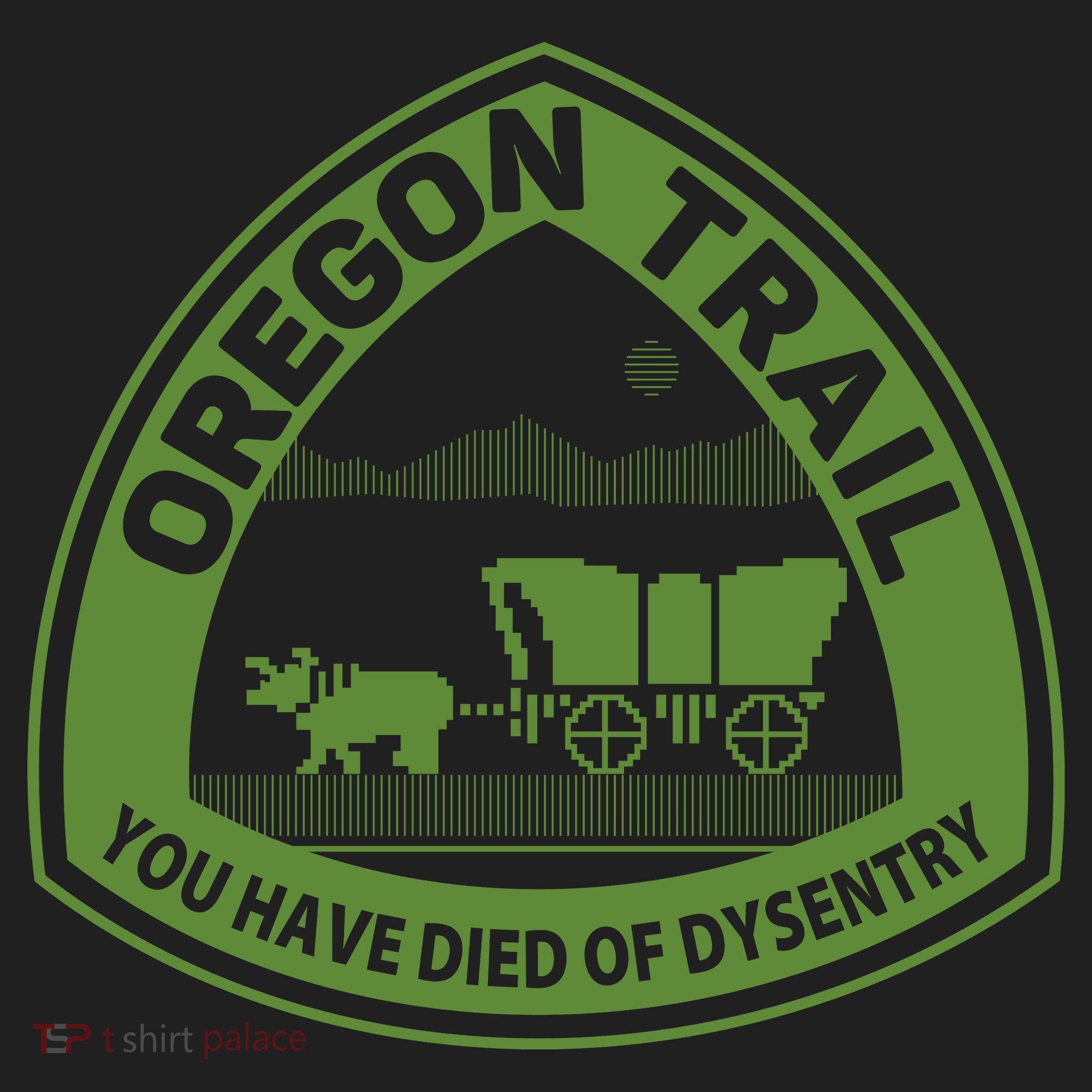 Oregon Trail Green Women's Sweatshirt