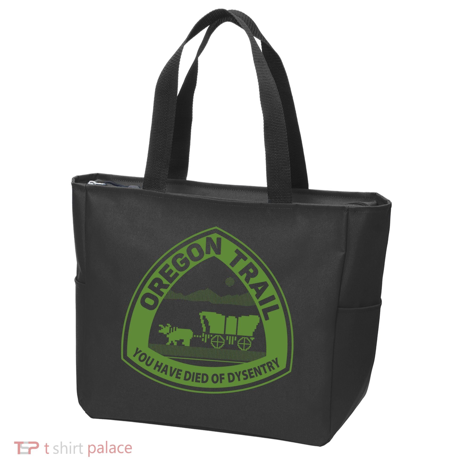 Oregon Trail Green Tote Bag