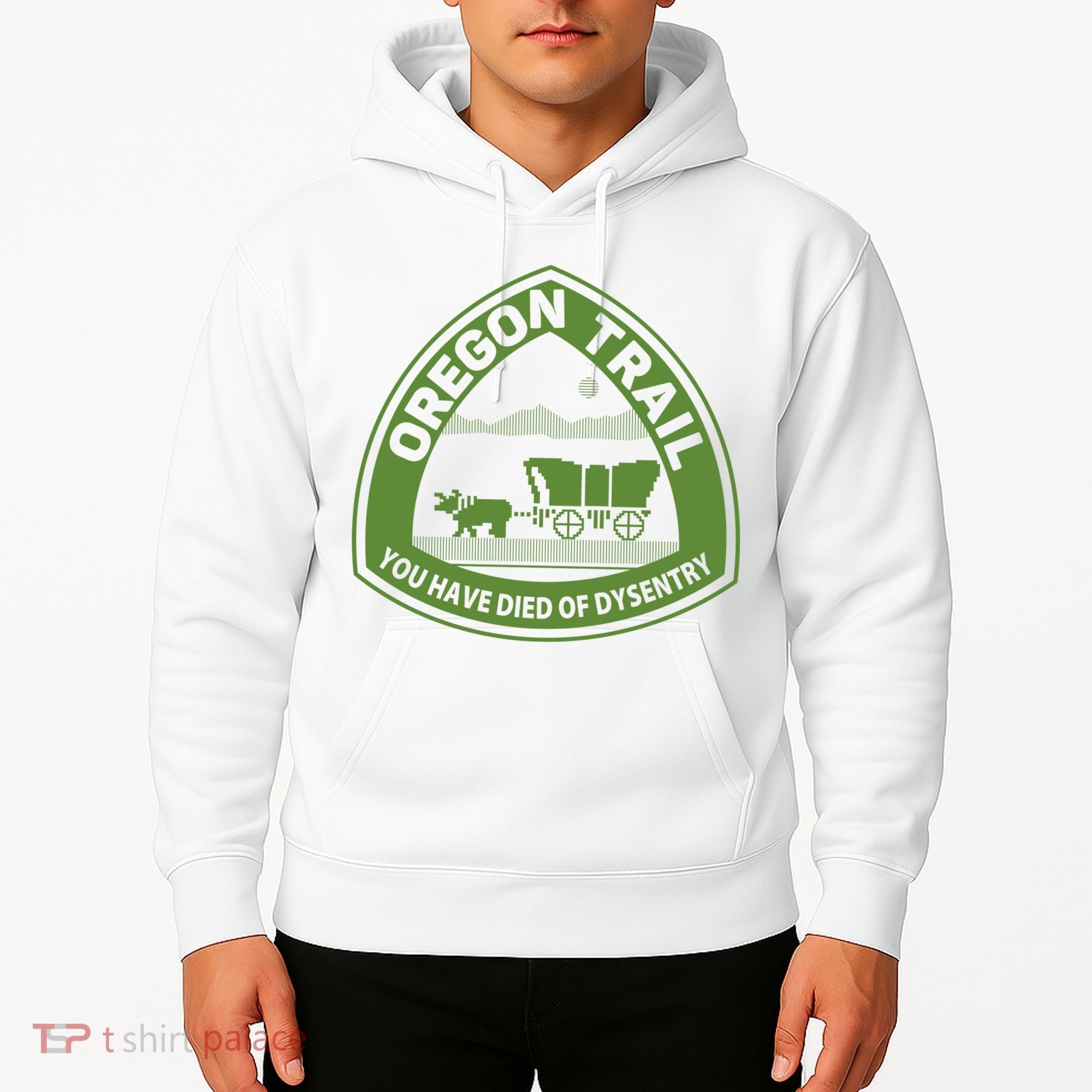 Oregon Trail Green Hoodie
