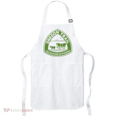 Oregon Trail Green Apron