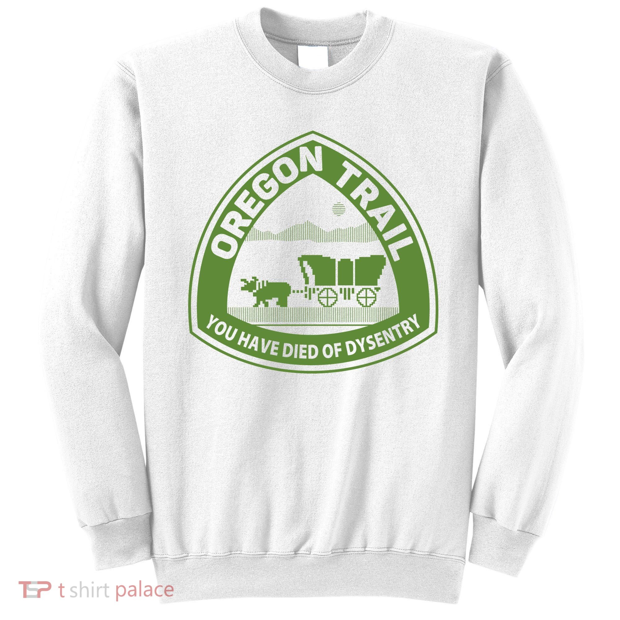 Oregon Trail Green Sweatshirt