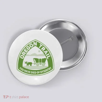 Oregon Trail Green Button