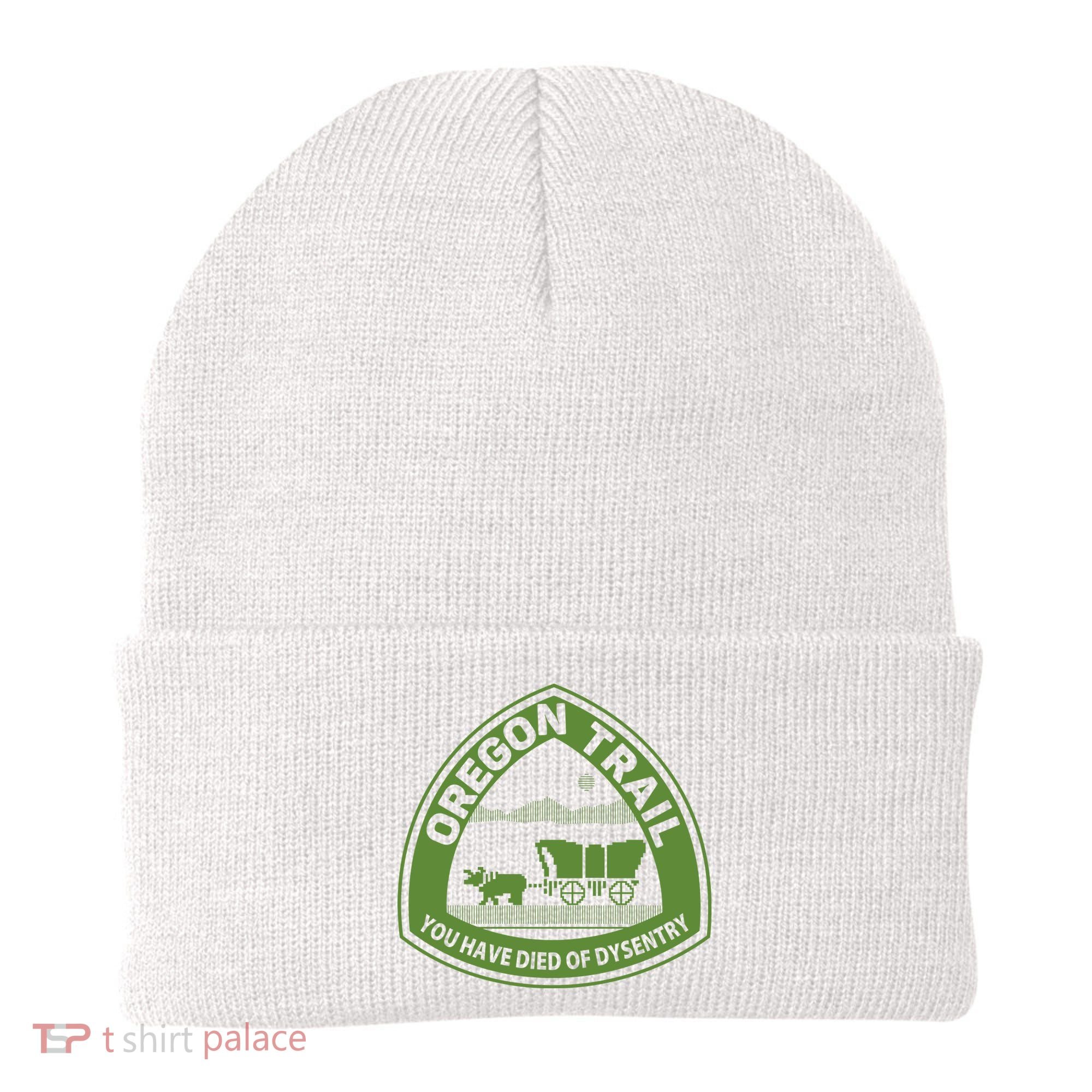 Oregon Trail Green Beanie