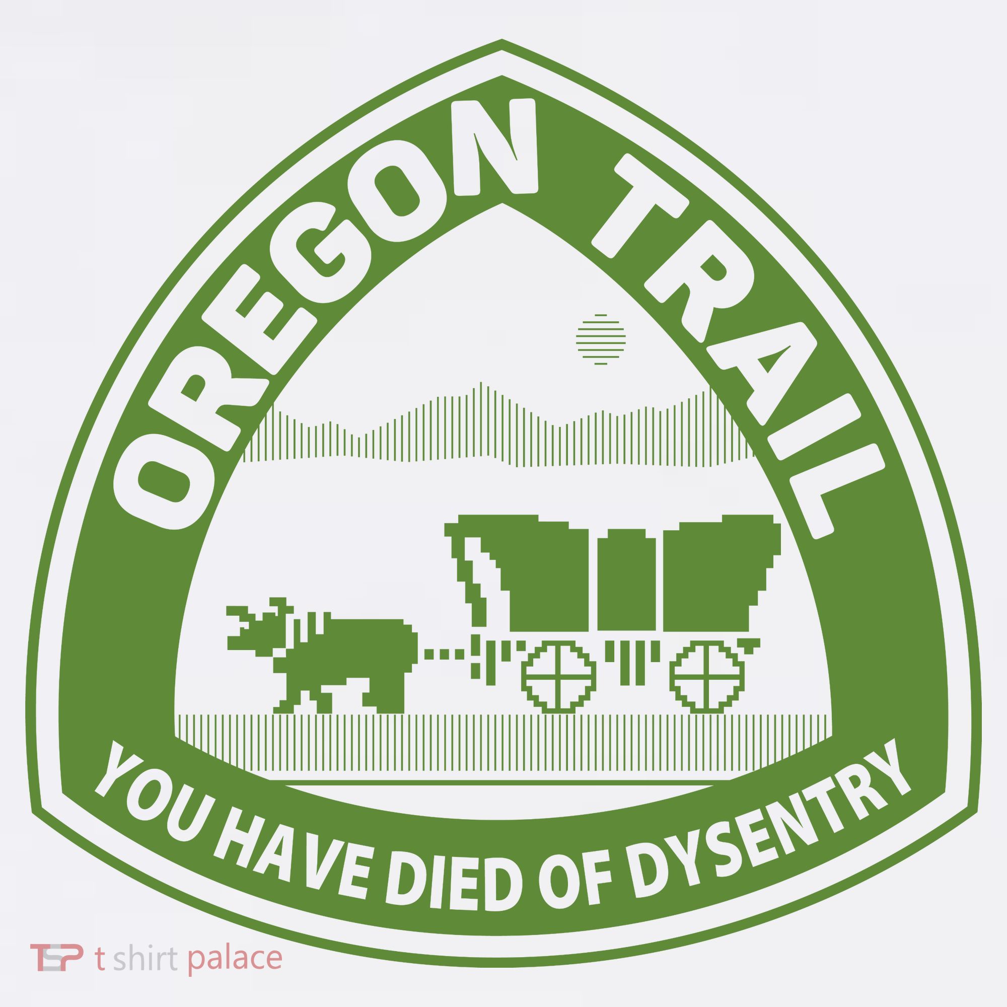 Oregon Trail Green Polo