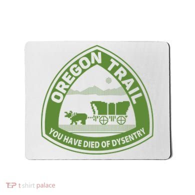 Oregon Trail Green Mousepad