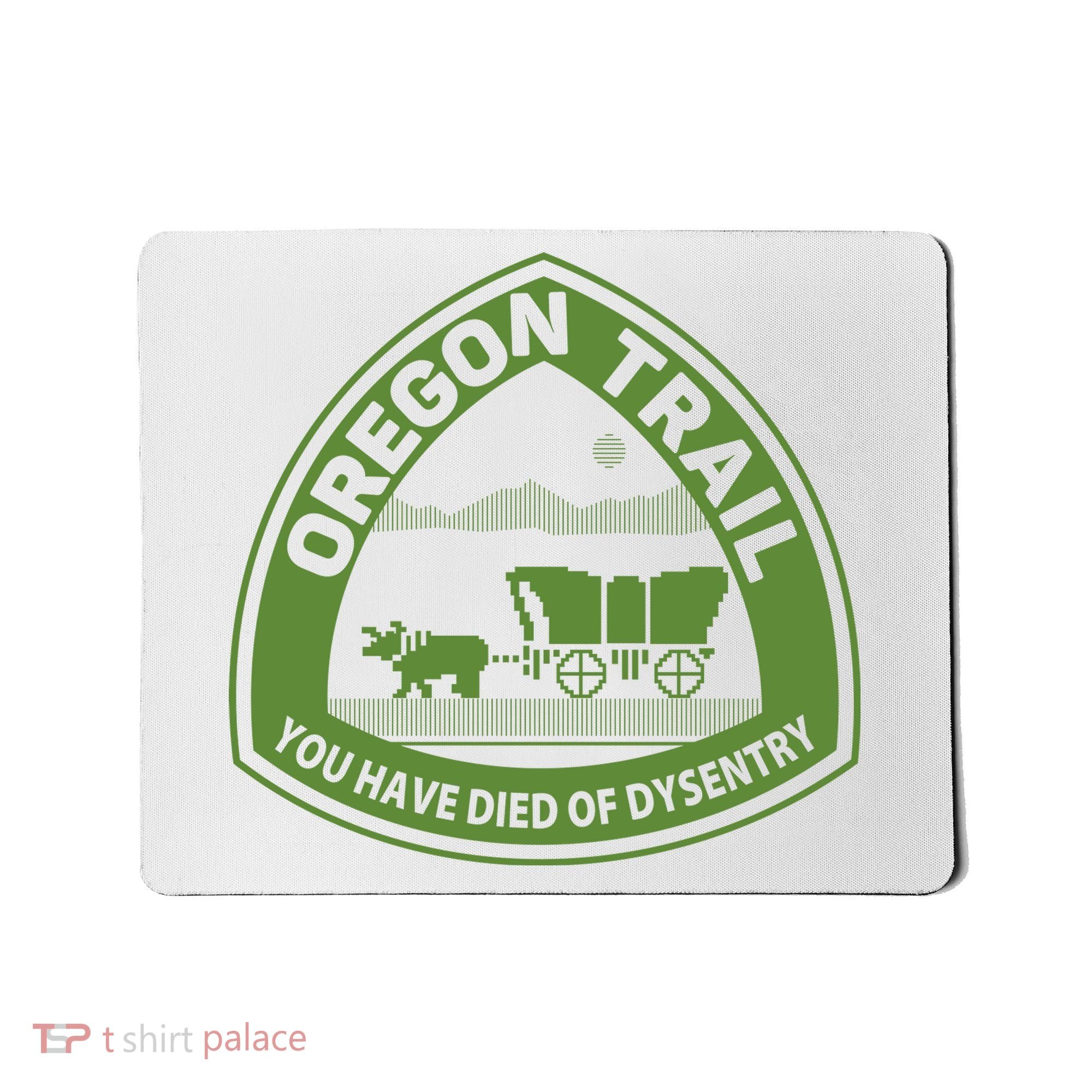 Oregon Trail Green Mousepad