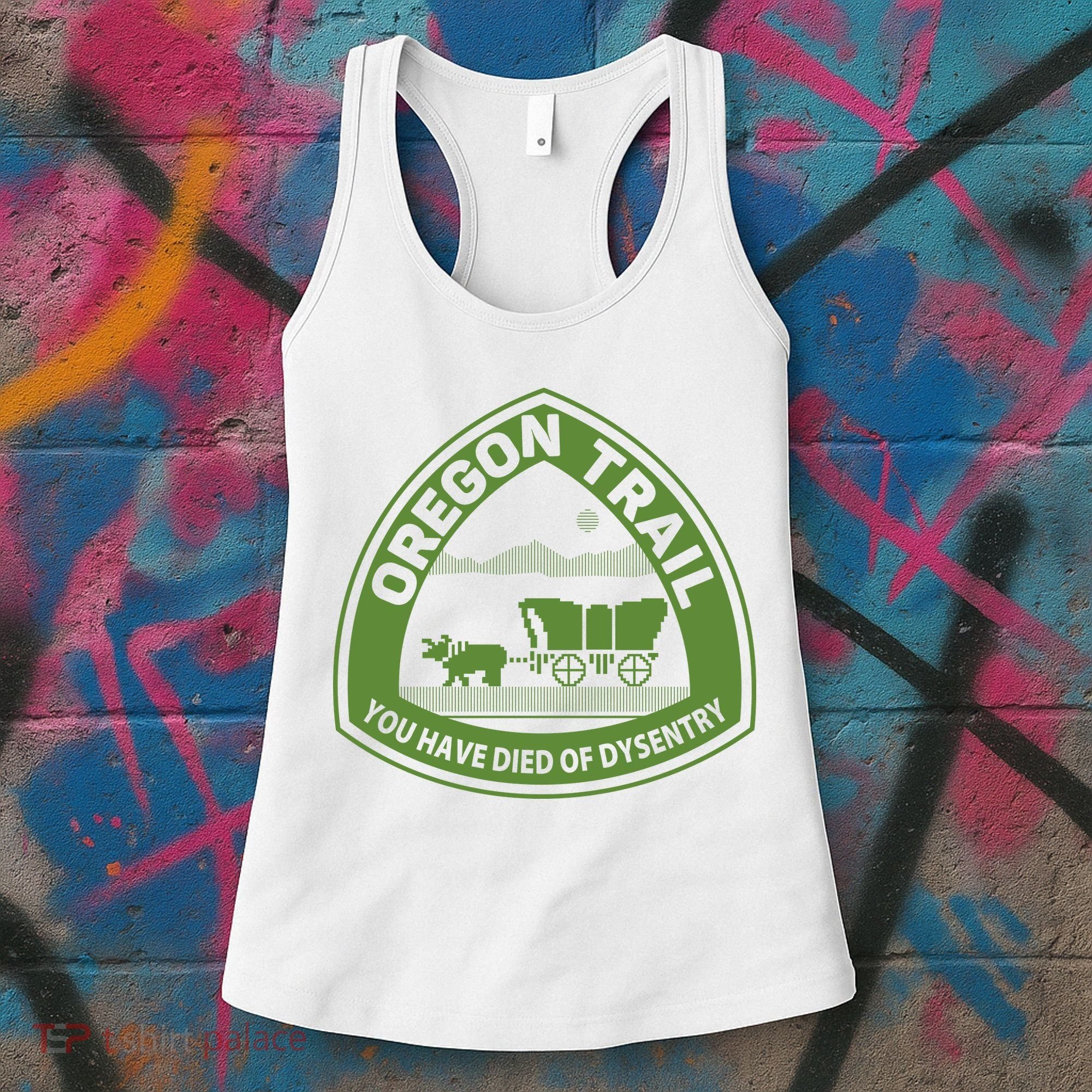 Oregon Trail Green Women's Tank Top