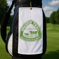 Oregon Trail Green Golf Towel thumb 2