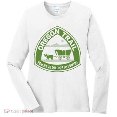 Oregon Trail Green Women's Long Sleeve Shirt