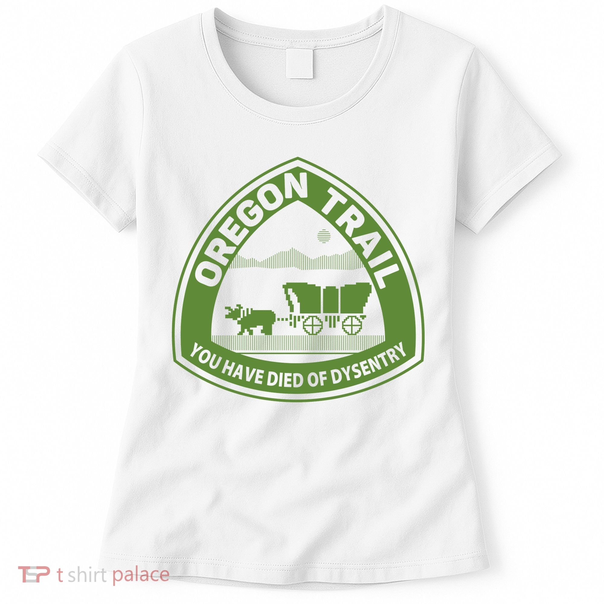 Oregon Trail Green Women's T-Shirt