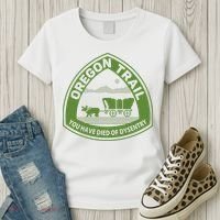 Oregon Trail Green Women's T-Shirt thumb 3