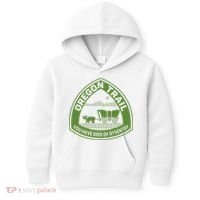 Oregon Trail Green Kids Hoodie thumb 0