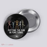 Occupational Therapy Geriatrics Pediatrics Ot Fall Halloween Button thumb 0