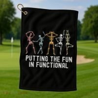 Occupational Therapy Geriatrics Pediatrics Ot Fall Halloween Golf Towel thumb 1