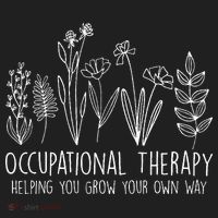 Occupational Therapy Helping You Grow Your Own Way OT Squad Golf Towel thumb 3