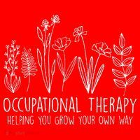 Occupational Therapy Helping You Grow Your Own Way OT Squad Santa Hat thumb 1