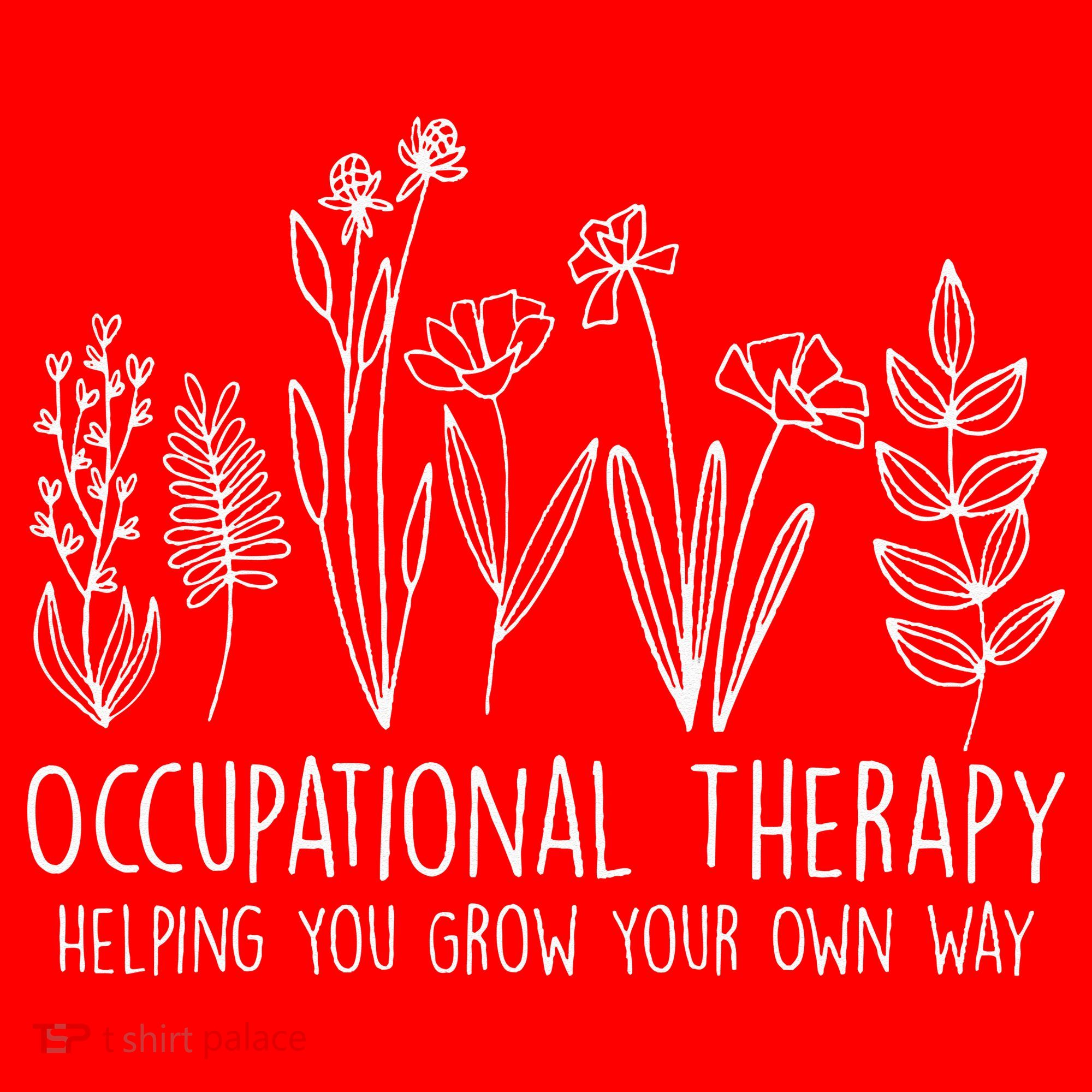 Occupational Therapy Helping You Grow Your Own Way OT Squad Santa Hat