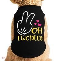 Oh Twodles Happy 2nd Birthday Doggie Tank thumb 0