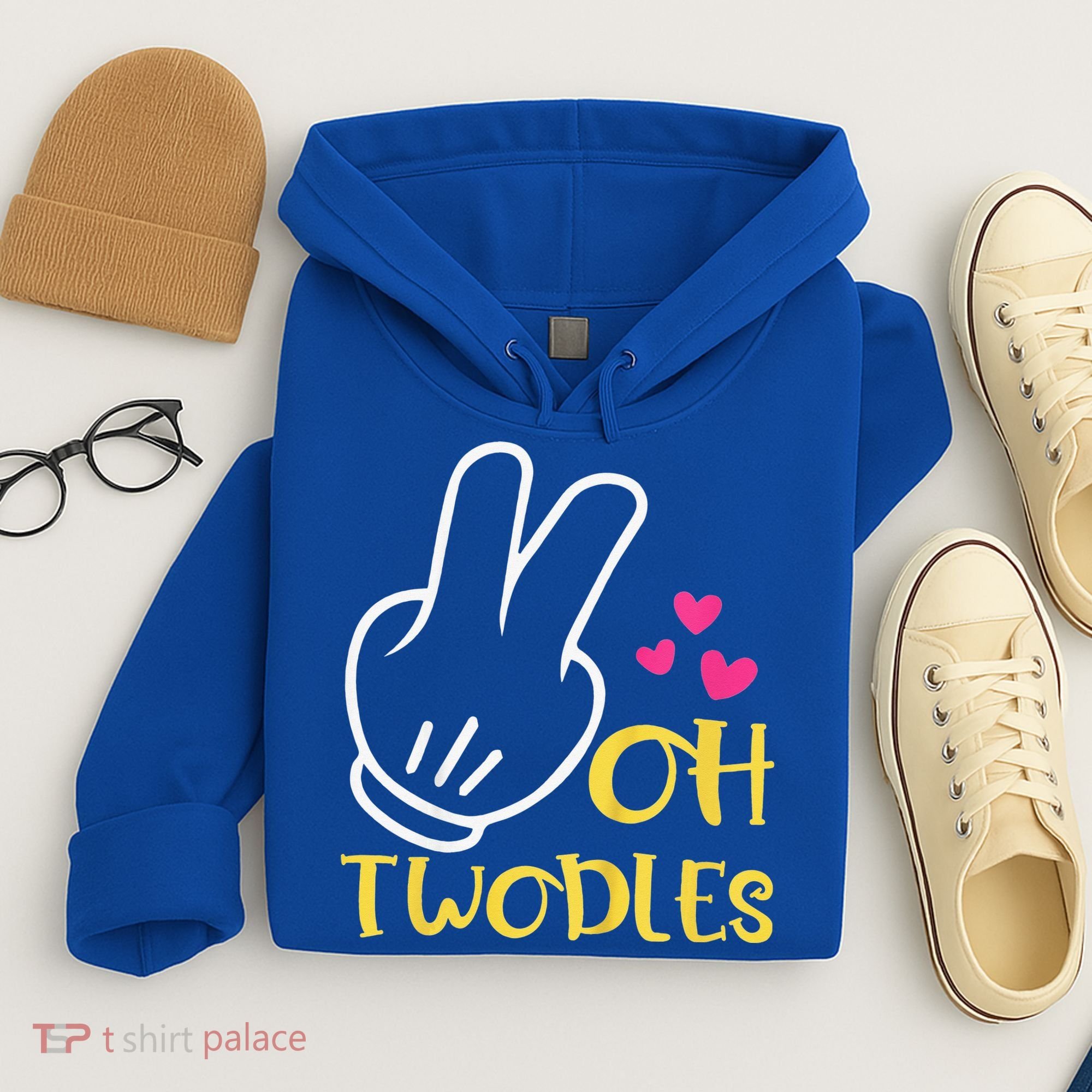 Oh Twodles Happy 2nd Birthday Hoodie