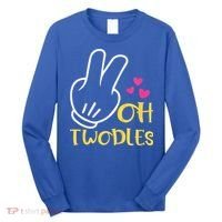 Oh Twodles Happy 2nd Birthday Long Sleeve Shirt thumb 0