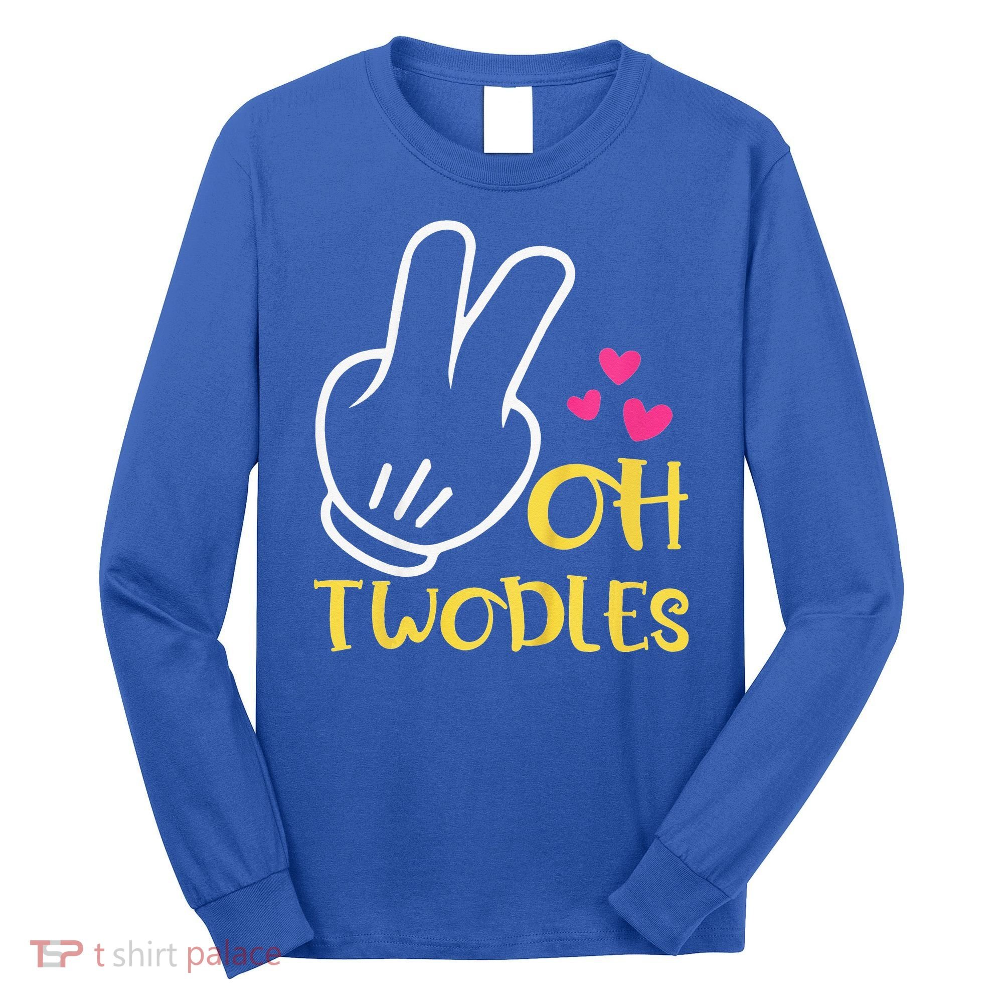 Oh Twodles Happy 2nd Birthday Long Sleeve Shirt