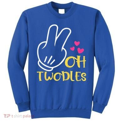 Oh Twodles Happy 2nd Birthday Sweatshirt