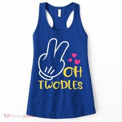 Oh Twodles Happy 2nd Birthday Women's Tank Top