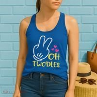 Oh Twodles Happy 2nd Birthday Women's Tank Top thumb 2