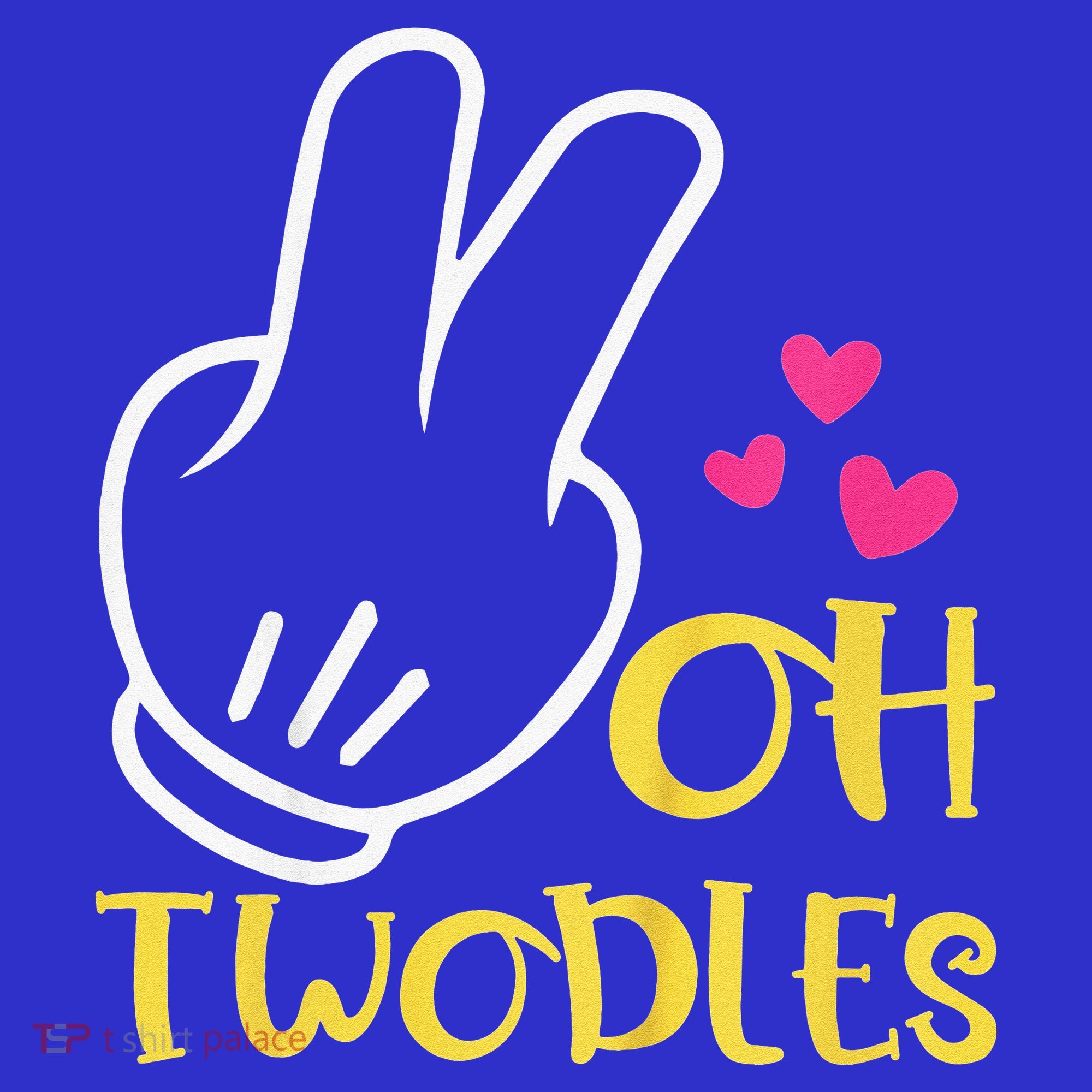 Oh Twodles Happy 2nd Birthday Baby Bodysuit