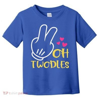 Oh Twodles Happy 2nd Birthday Toddler T-Shirt
