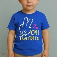 Oh Twodles Happy 2nd Birthday Toddler T-Shirt thumb 2