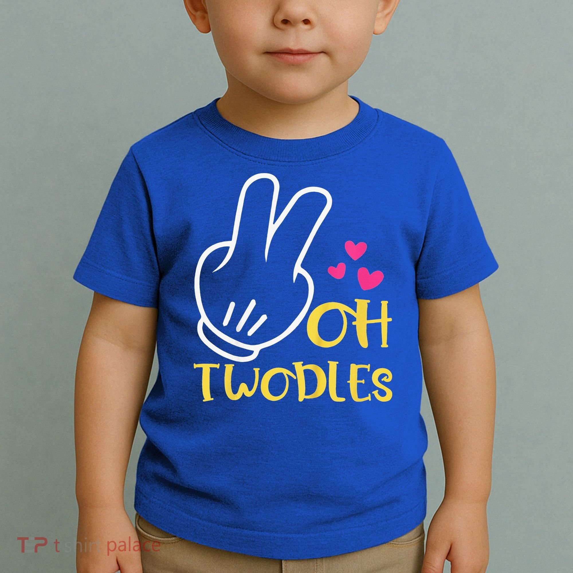 Oh Twodles Happy 2nd Birthday Toddler T-Shirt