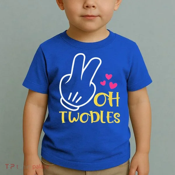 Oh Twodles Happy 2nd Birthday Toddler T-Shirt