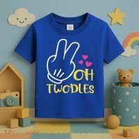 Oh Twodles Happy 2nd Birthday Toddler T-Shirt thumb 3
