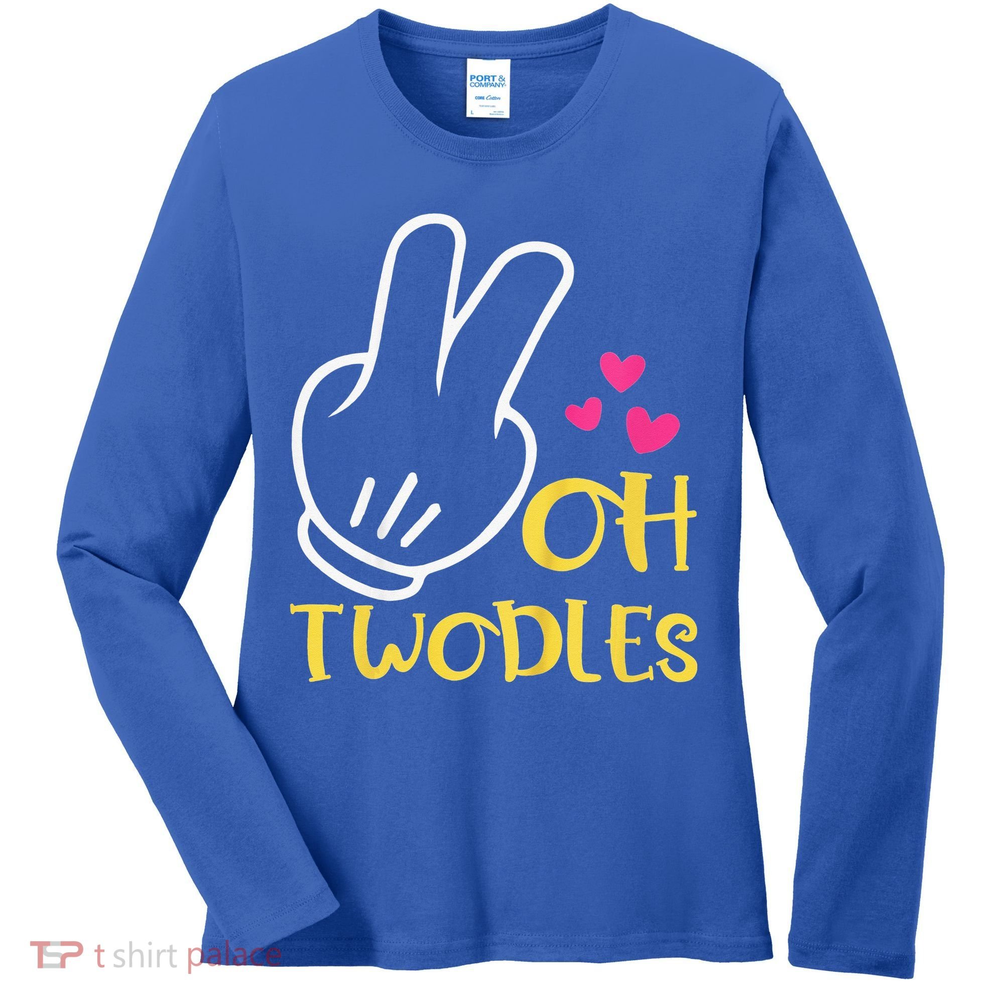 Oh Twodles Happy 2nd Birthday Women's Long Sleeve Shirt