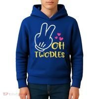 Oh Twodles Happy 2nd Birthday Kids Hoodie thumb 4