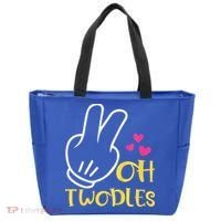 Oh Twodles Happy 2nd Birthday Tote Bag thumb 0