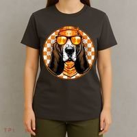 Orange Tennessee Hound College Football Sports Fan T-Shirt thumb 4