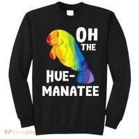 Oh The Hue Manatee Zookeeper Marine Biologist Zoologist Sweatshirt thumb 0