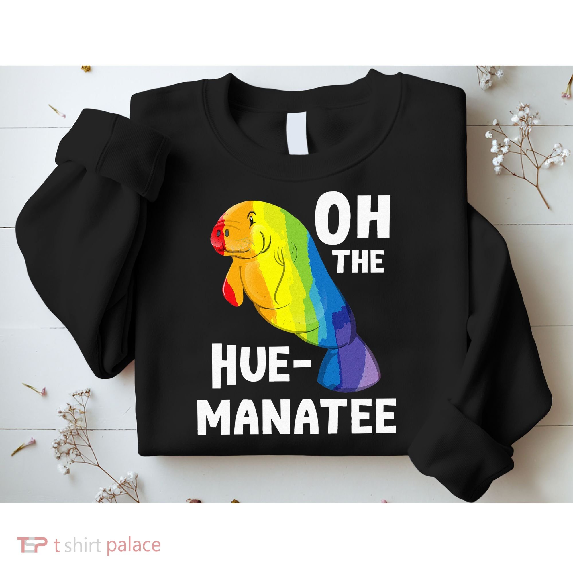 Oh The Hue Manatee Zookeeper Marine Biologist Zoologist Sweatshirt