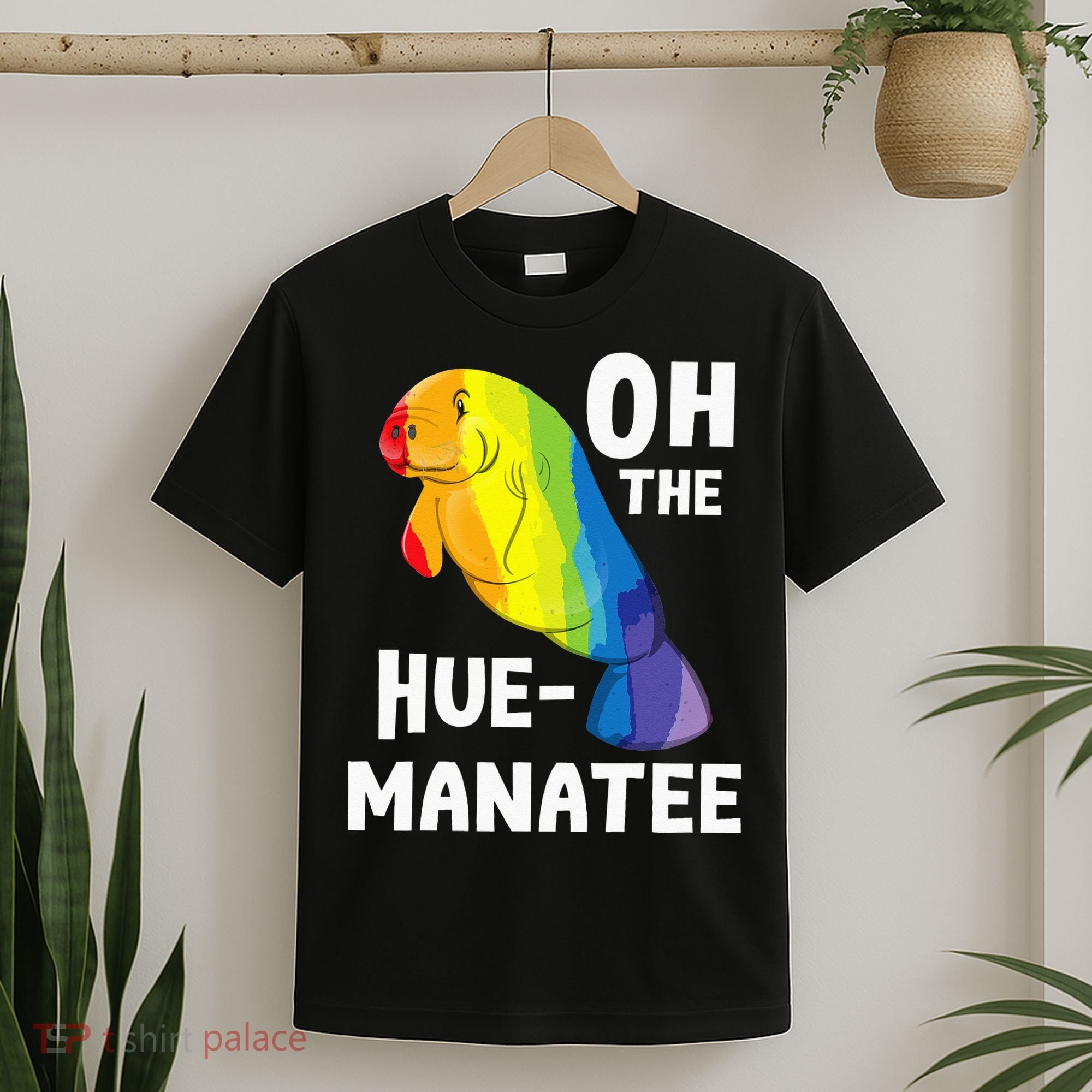 Oh The Hue Manatee Zookeeper Marine Biologist Zoologist T-Shirt