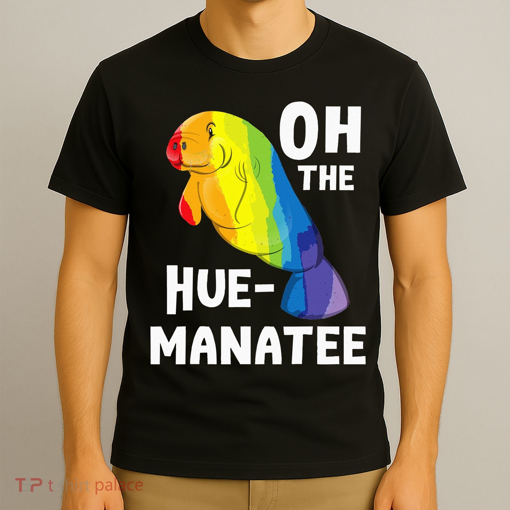 Oh The Hue Manatee Zookeeper Marine Biologist Zoologist T-Shirt