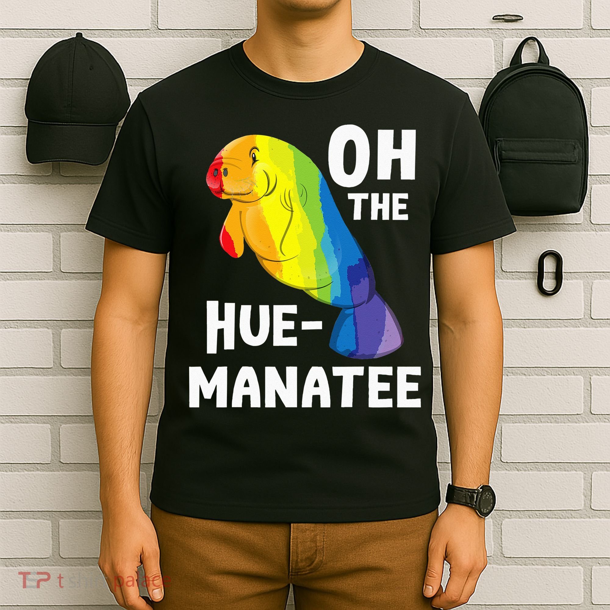Oh The Hue Manatee Zookeeper Marine Biologist Zoologist T-Shirt