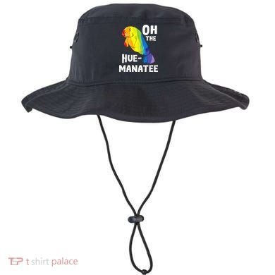 Oh The Hue Manatee Zookeeper Marine Biologist Zoologist Bucket Hat