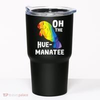 Oh The Hue Manatee Zookeeper Marine Biologist Zoologist Tumbler thumb 0