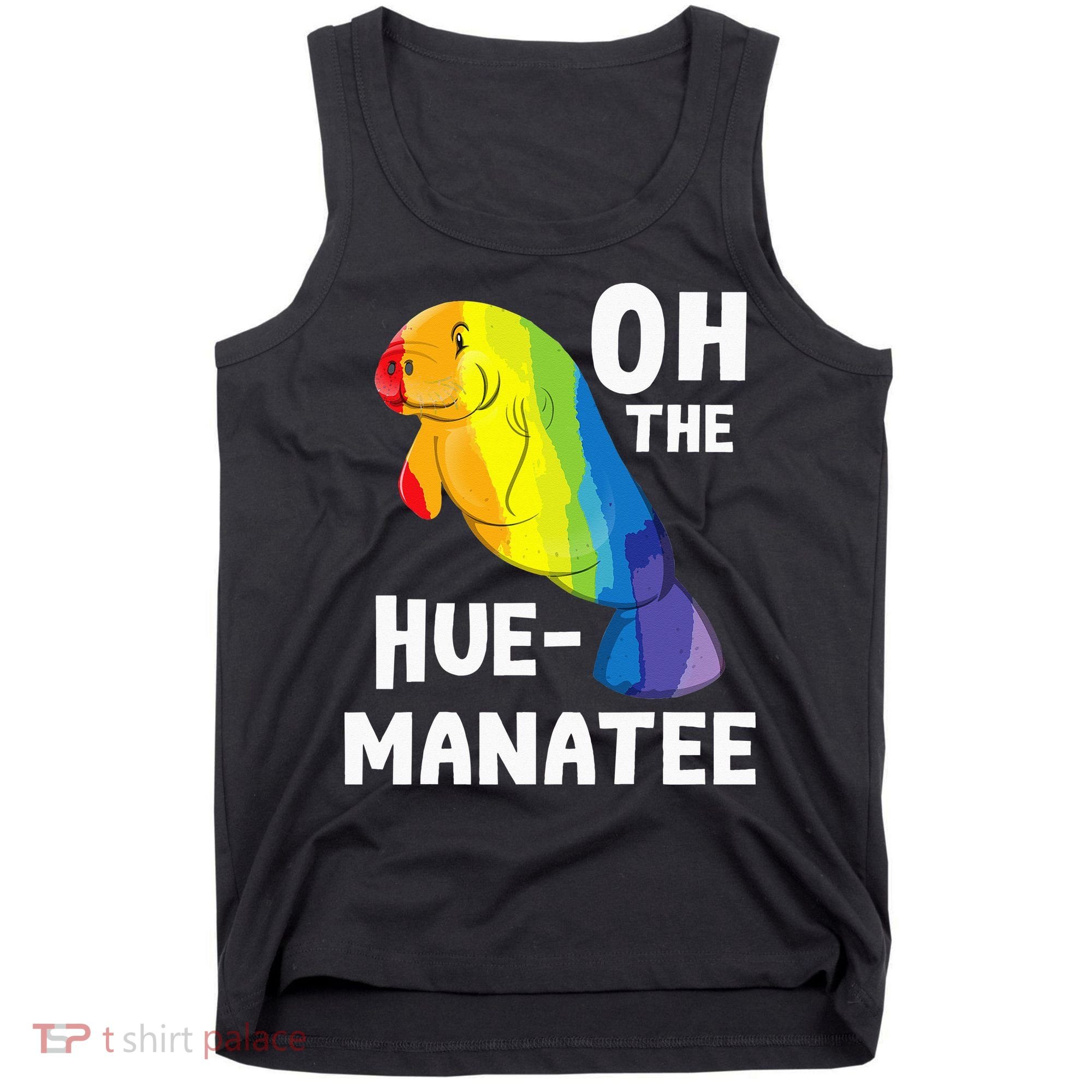 Oh The Hue Manatee Zookeeper Marine Biologist Zoologist Tank Top