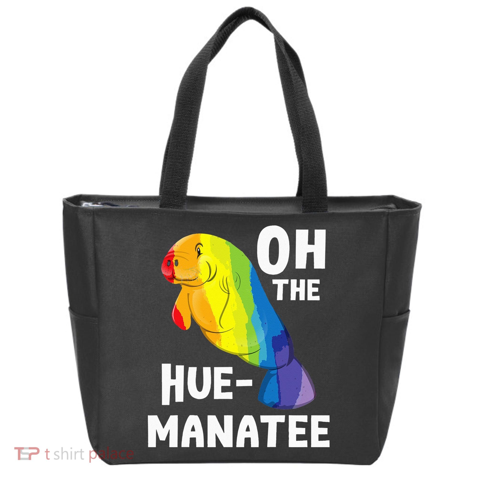 Oh The Hue Manatee Zookeeper Marine Biologist Zoologist Tote Bag