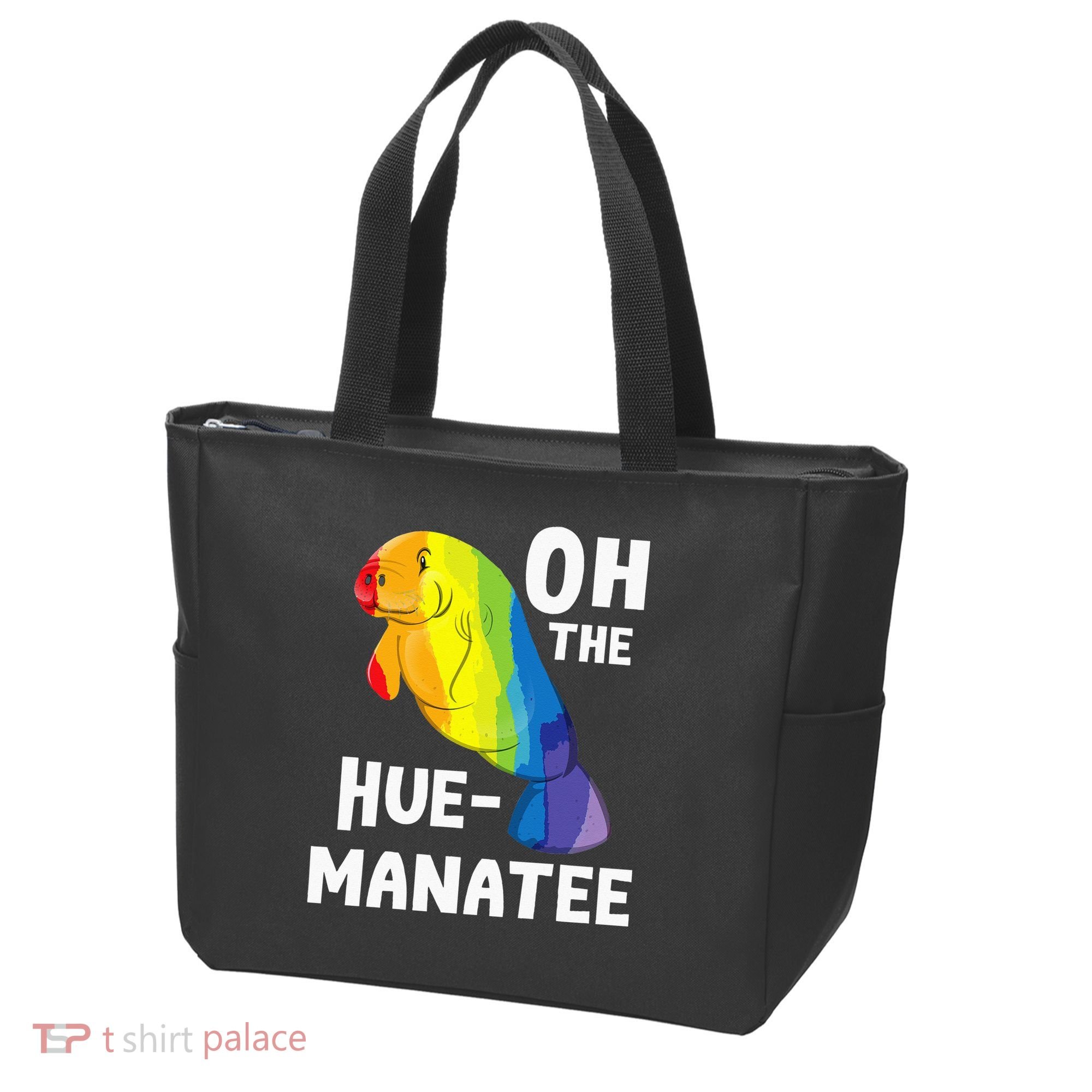 Oh The Hue Manatee Zookeeper Marine Biologist Zoologist Tote Bag