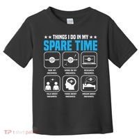 Onewheel Things I Do In My Spare Time One Wheel Toddler T-Shirt thumb 0