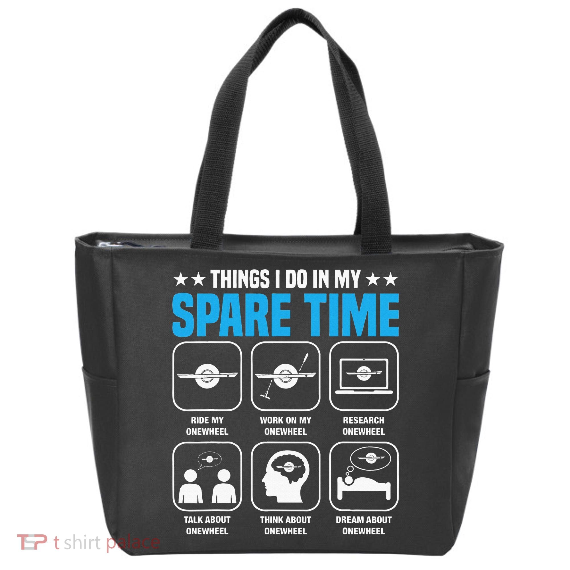 Onewheel Things I Do In My Spare Time One Wheel Tote Bag